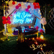 Will You Marry Me Neon Sign