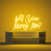 Will You Marry Me Neon Sign