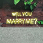 Will You Marry Me Neon Sign