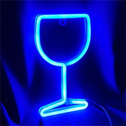 Wine Glass LED Neon Sign