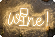 Wine LED Neon Sign