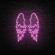 Wings Neon Sign