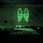 Wings Neon Sign