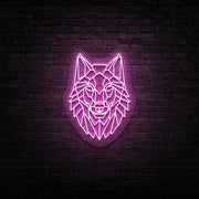 Wolf King Neon Sign