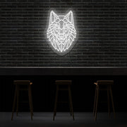 Wolf King Neon Sign