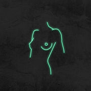 Woman Body Neon Sign