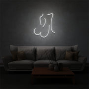 Womans Body Outline LED Neon Sign