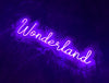 Wonderland Neon Sign