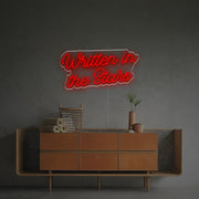 Written In The Stars LED Neon Sign