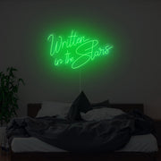 Written In The Stars Neon Sign