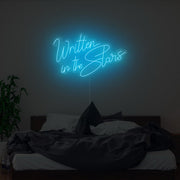 Written In The Stars Neon Sign