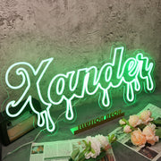 Xander Green Neon Sign