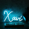 Xavi Blue Neon Sign