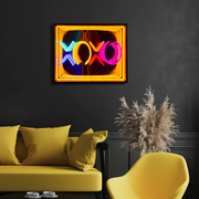 XOXO Infinity Mirror Neon Sign