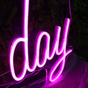 Yay It Is Lash Day Pink Neon Sign