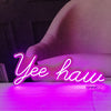 Yee Haw Neon Sign