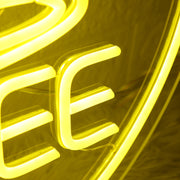 Yellow Coffee Neon Sign