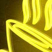 Yellow Coffee Neon Sign