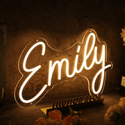 Yellow Emily Neon Sign