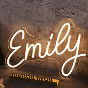 Yellow Emily Neon Sign