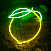 Yellow Lemon LED Neon Light