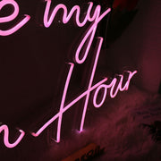 You Are My Golden Hour Pink Neon Sign