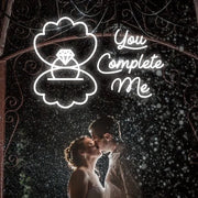 You Complete Me Neon Sign