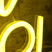 You Glow Girl Yellow Custom Neon Sign