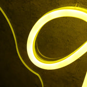 You Glow Girl Yellow Custom Neon Sign