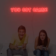 You Got Game Neon Sign Fashion Custom Neon Sign Lights Night Lamp Led Neon Sign Light For Home Party