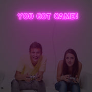 You Got Game Neon Sign Fashion Custom Neon Sign Lights Night Lamp Led Neon Sign Light For Home Party