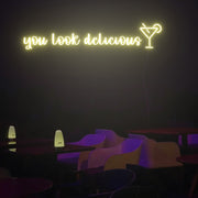 You Look Delicious Neon Sign Custom Neon Sign Lights Night Lamp Led Neon Sign Light For Home Party