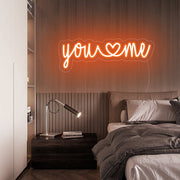 You Love Me Neon Sign