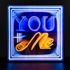 You Me Infinity Mirror Neon Sign