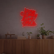 You Only Live Once LED Neon Sign