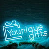 Younique Gifts Blue Neon Sign