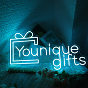 Younique Gifts Blue Neon Sign