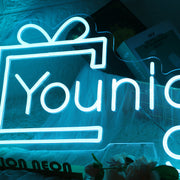 Younique Gifts Blue Neon Sign