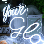 Your Glow White Neon Sign