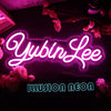 Yubin Lee Purple Neon Sign