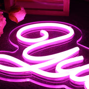 Yubin Lee Purple Neon Sign