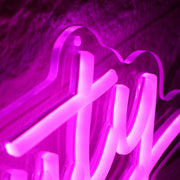 Yuyi Beauty Pink Neon Sign