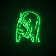 Zero Two Neon Sign