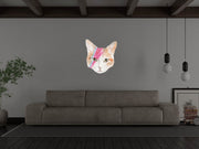 Ziggy Stardust Cat Neon Sign