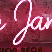 Zoe Jane Red Neon Sign