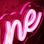 Zoe Jane Red Neon Sign