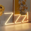 Zzz LED Neon Sign Light LED Neon Sign