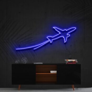 Airplane Take Off Neon Sign NE90304-1