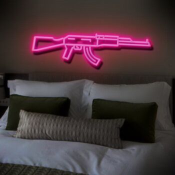 Ak 47 Neon Sign