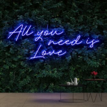 All You Need Is Love Neon Sign